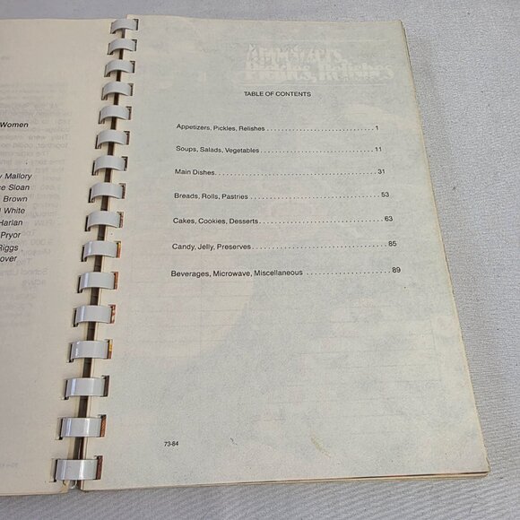 Vintage Cookbook American Association of University Women Alvin Branch Texas - Picture 8 of 16
